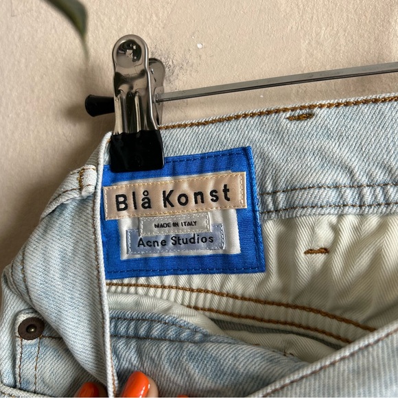 Acne Studios Bla Konst North Jean in Light - Picture 7 of 12